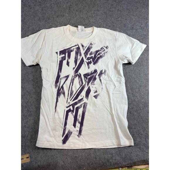 Fox Racing Other - Fox Racing Oversized Sketch Logo Shirt Men Small Motocross Grunge Streetwear Y2K